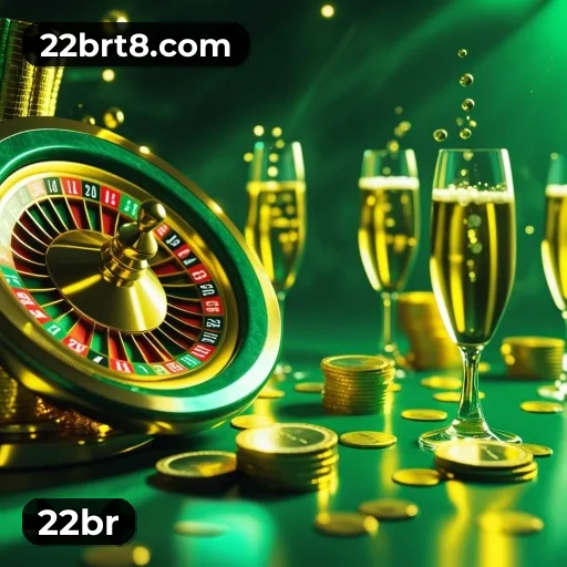 App 22br para iOS e Android — interface mobile, login biométrico e PIX integrado